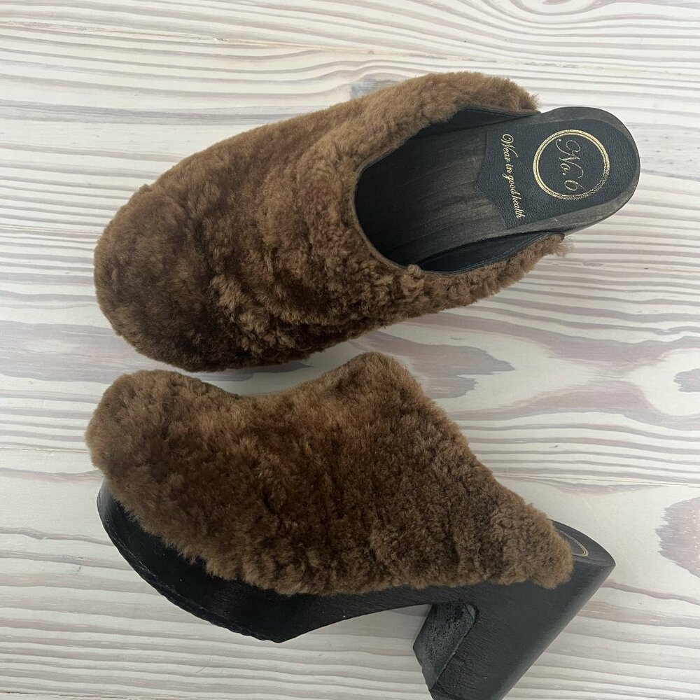 Mix No. 6 Brown and Black Mules - Picture 4 of 5